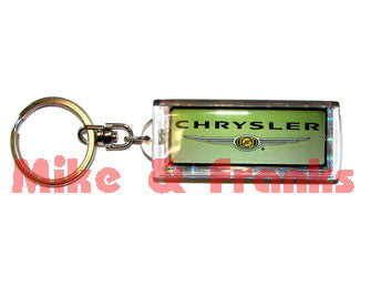 Schlüsselanhänger mit blinkendem Chrysler Logo