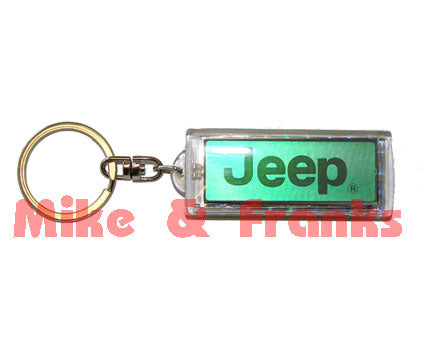 Schlüsselanhänger mit blinkendem Jeep Logo
