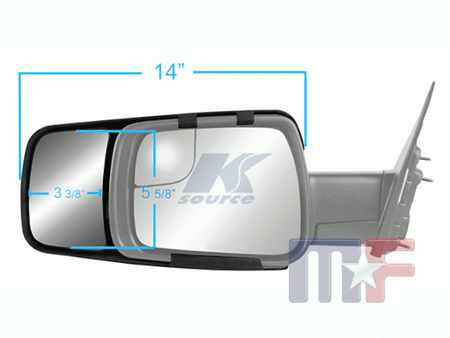 Spiegelaufsätze Anhänger Ram 1500 DT 19-24 & 2500/3500 20-24