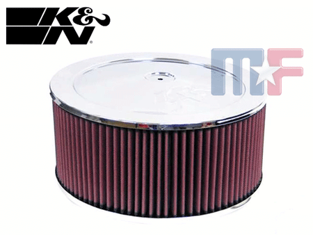 K&N 11x5" Luftfilter Chrom