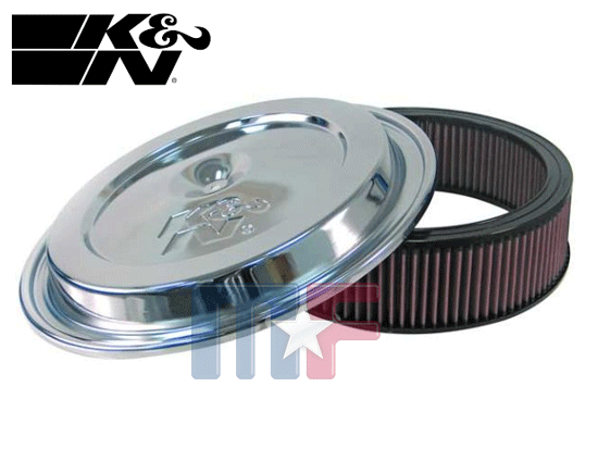 K&N CE-1501 Custom Chromluftfilteroberteil & Filter