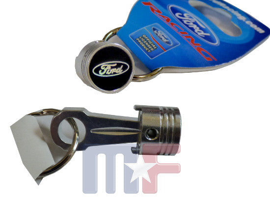Schlüsselanhänger Aluminium Kolben & Pleuel Ford
