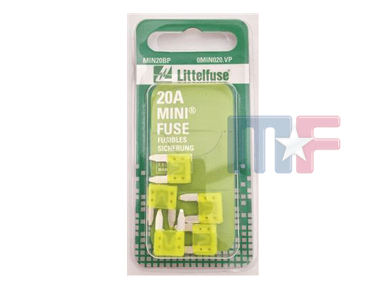 Mini Blade Sicherungen (5) 20A MIN20BP