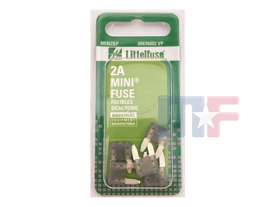Mini Blade Sicherungen (5) 2A MIN2BP