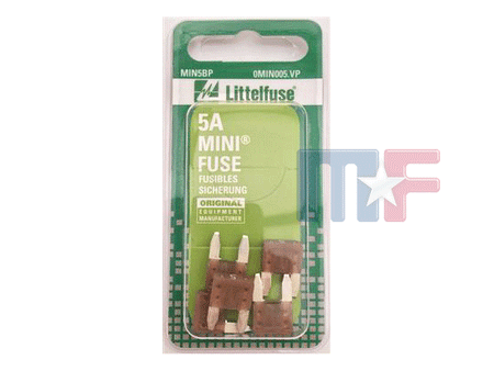 Mini Blade Sicherungen (5) 5A MIN5BP