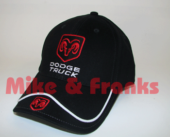 Baseballcap Dodge Trucks mit Ram Head, schwarz
