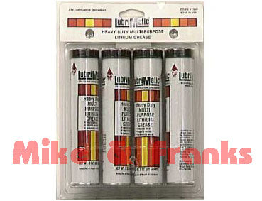 4 Kartuschen mit Lithium Fett 85g (€ 54,71/kg)