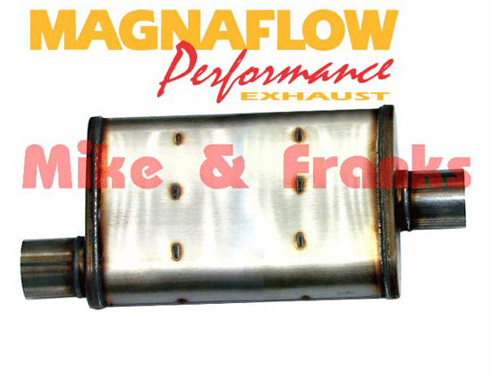13216 Magnaflow 3-Kammer Schalldämpfer 2,5" Edelstahl