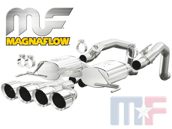 15225 Magnaflow Corvette C7 US-Modell Edelstahlauspuff