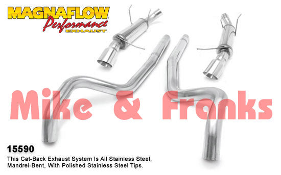 15590 Magnaflow Mustang GT 5,0/GT500 5,4 11-12 Auspuff aggressiv
