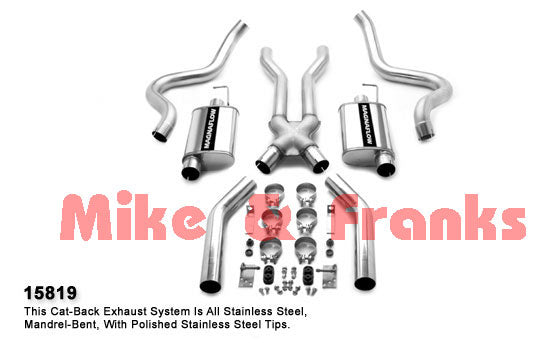 15819 3" Magnaflow Mustang V8 67-70 Auspuff