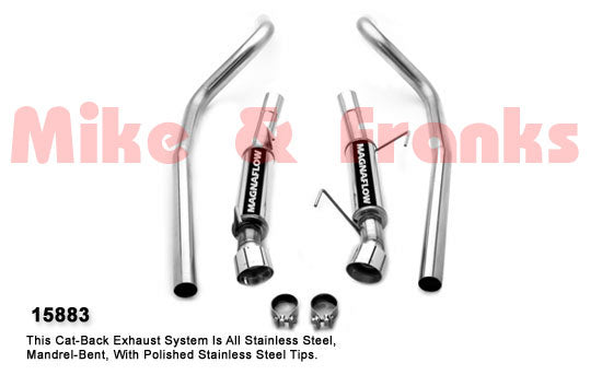 15883 2,5" Magnaflow Mustang GT 05-09 Auspuff aggressiv