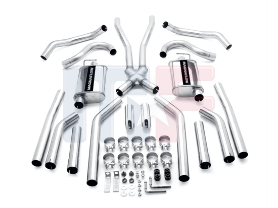 15894 Magnaflow Doppelrohr-Auspuff GM Mid Size RWD 68-73