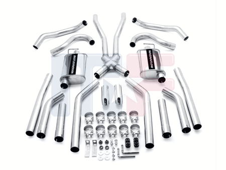 15894 Magnaflow Doppelrohr-Auspuff GM Mid Size RWD 68-73
