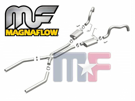 15899 Magnaflow Doppelrohr-Auspuff Camaro/Firebird 67-74