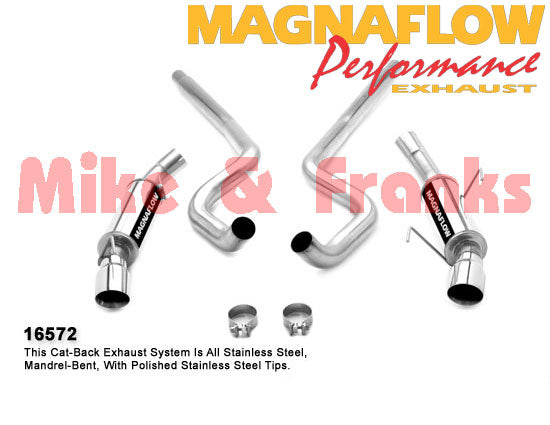 16572 Magnaflow Mustang GT 2010 3" Auspuff aggressiv