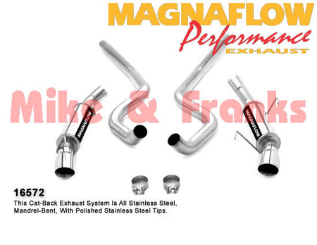 16572 Magnaflow Mustang GT 2010 3" Auspuff aggressiv