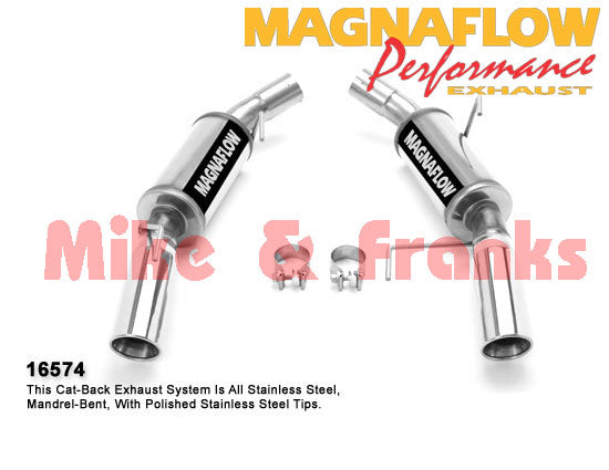 16574 Magnaflow Mustang GT 2010 Schalldämpfer aggressiv