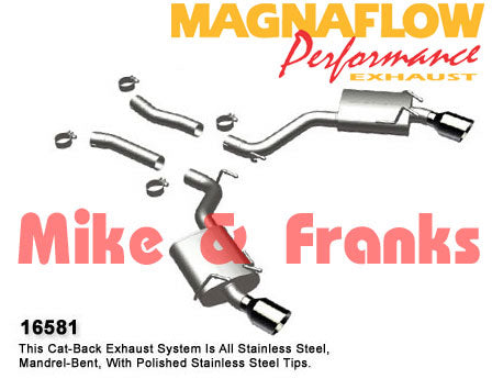 16581 Magnaflow Camaro Coupe V8 ab 2010 Auspuff Street