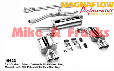 16623 Magnaflow 300C/Magnum V6 05-10 Doppelrohr-Auspuff