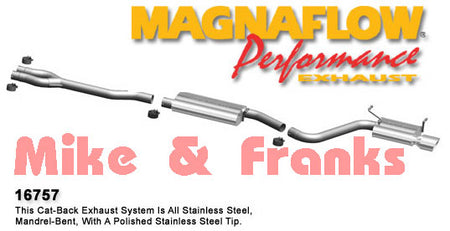 16757 Magnaflow Challenger 3,5L V6 09-10 Auspuff
