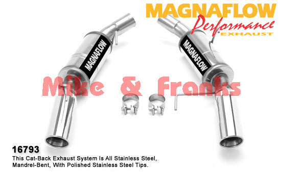 16793 Magnaflow Mustang GT 05-09 Schalldämpfer aggressiv