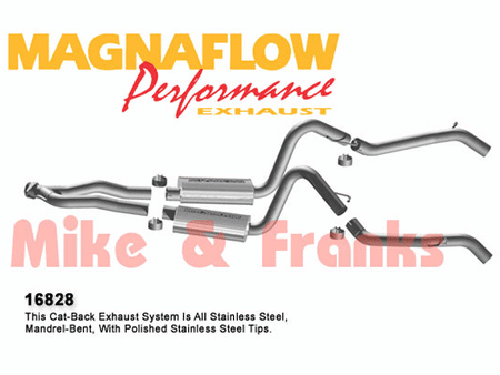 16828 Magnaflow Camaro V8 75-79 Doppelrohrauspuff