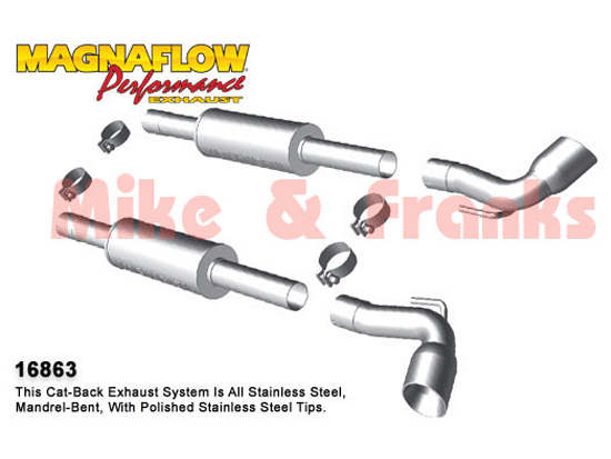 16863 Magnaflow Dodge Viper SRT-10 03-10 Auspuff