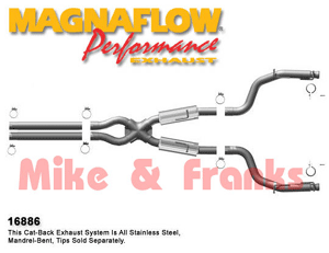 16886 Magnaflow Challenger SRT8 6,1/6,4 08-14 Auspuff aggressiv