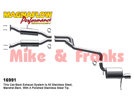 16991 Magnaflow Grand Cherokee 3,6L 11-13 Auspuff
