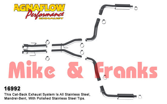 16992 Magnaflow Dodge Viper GTS 96-02 Auspuff
