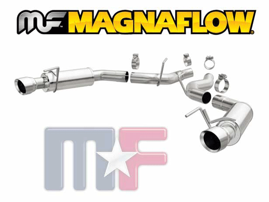 19103 Magnaflow Mustang GT 5,0L 15-17 Auspufftöpfe aggressiv