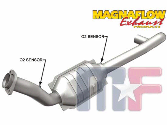 °93402 Magnaflow Katalysator links Ram 1500 PU 5,7L Hemi 04-05