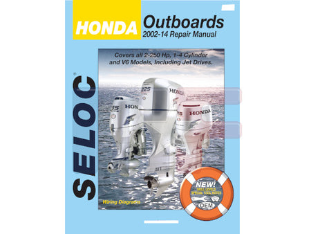 Reparaturbuch Honda 2-250Hp, 1-4 cyl. & V6 02-14