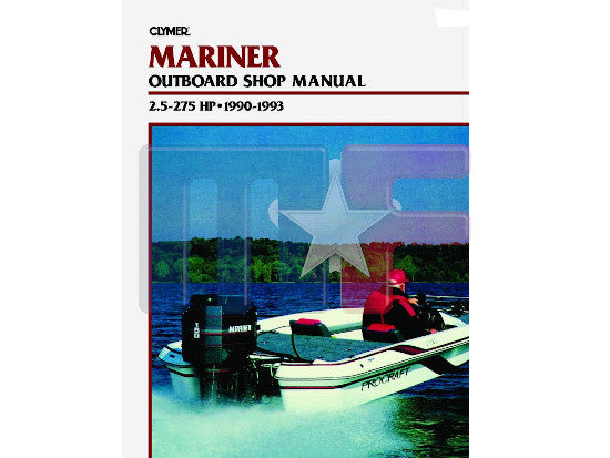 Reparaturbuch Mariner 2.5-275Hp, 90-93