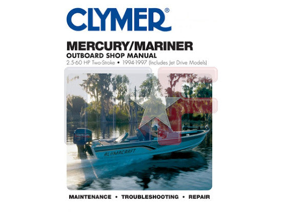 Reparaturbuch Mercury/Mariner 2.5-60Hp, 2-Stroke 94-97