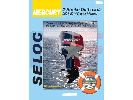 Reparaturbuch Mercury 2.5-250Hp, 1-4 cyl. & V6 01-14