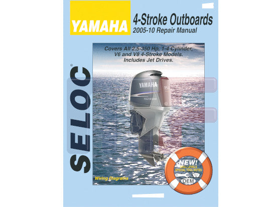 Reparaturbuch Yamaha 2.5-350Hp, 1-4 cyl. / V6 & V8 05-10