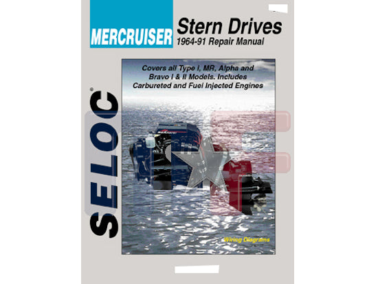 Reparaturbuch Mercruiser All Type I, MR Alpha, Bravo I&II 64-91