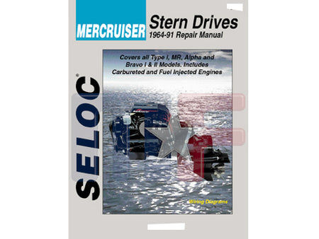 Reparaturbuch Mercruiser All Type I, MR Alpha, Bravo I&II 64-91