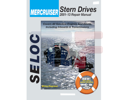 Reparaturbuch Mercruiser Stern Drives, Gas Engine & Drives 01-13
