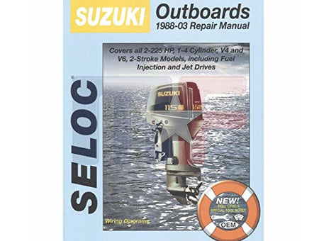 Reparaturbuch Suzuki 2-225Hp, 1-4 cyl. V4 & V6 88-03