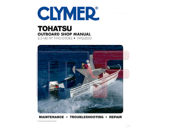 Reparaturbuch Tohatsu 2.5-140Hp, 2-Stroke 92-00