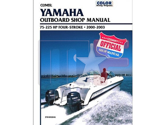 Reparaturbuch Yamaha 75-225Hp, 4-Stroke 00-03