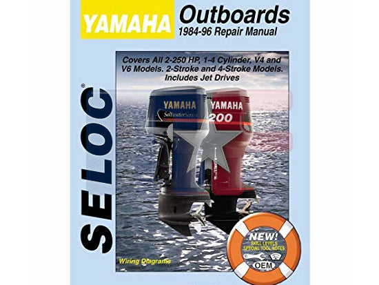 Reparaturbuch Yamaha 2-250Hp, 1-4cyl./ V4&V6 84-96