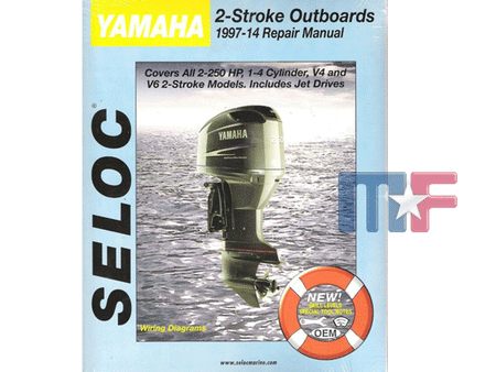 Reparaturbuch Yamaha 2-Stroke Outboards 2-250HP 97-09