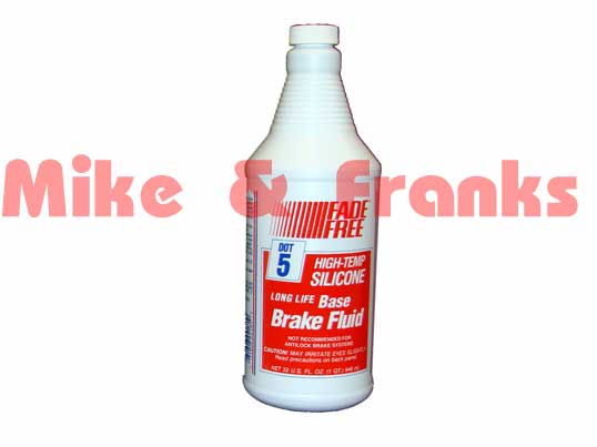DOT5 High-Temp Silikon Bremsflüssigkeit 0,946L (€ 34,87/Liter)