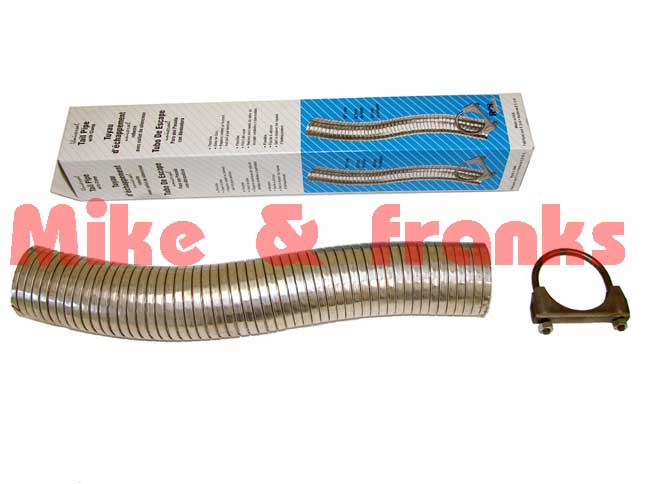Flexibles Auspuffrohr 2,25" (57,1mm) ca. 46cm (€ 30,99/1 Meter)