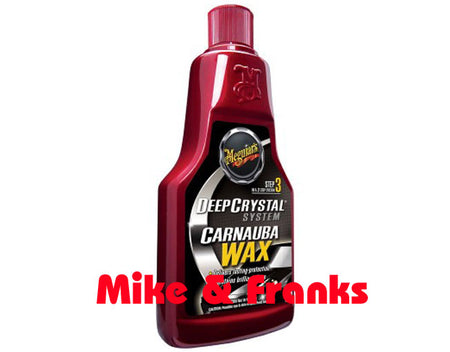 Meguiar`s DEEP CRYSTAL Syst Carnuba Wachs Step #3 (€31,50/Liter)