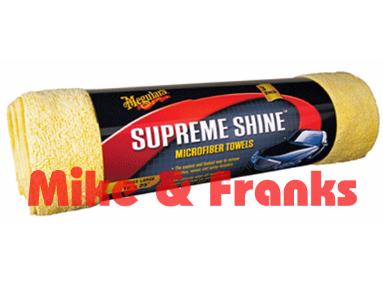 Meguiar`s SUPREME SHINE Microfaser Poliertücher (3)